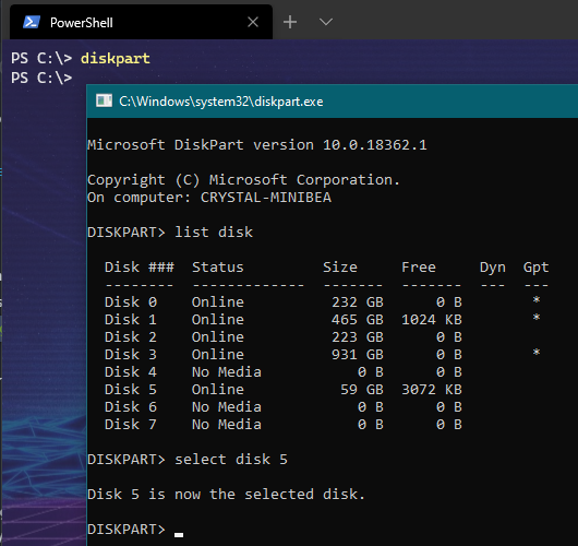 digital filosofisk pasta Format a Linux USB or SD Card Using Windows - Jack of all Admins